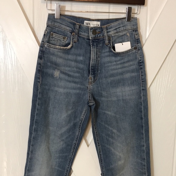 NWT Zara Straight Leg Jean - Picture 2 of 15